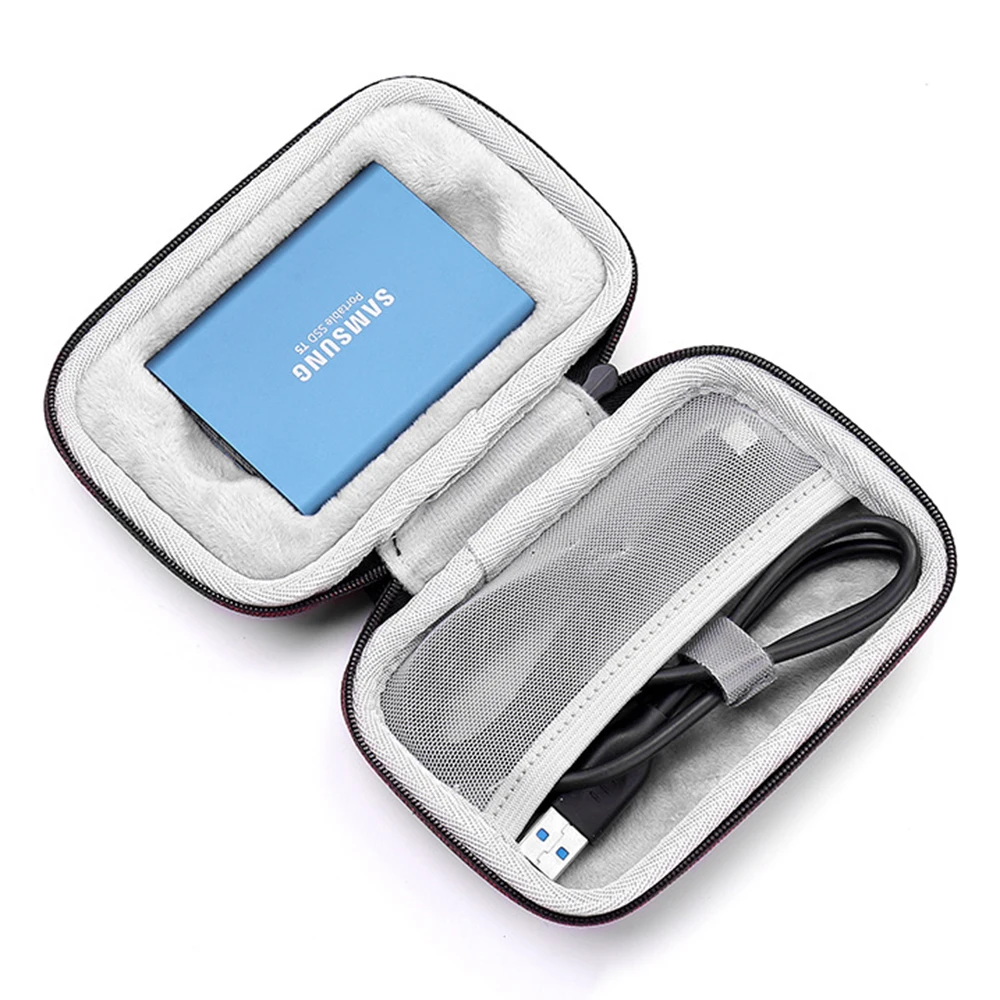 2019 новейший EVA чехол для хранения Samsung T1 T3 T5 Портативный 250 ГБ 500 ТБ 2 SSD USB 3 1 внешние