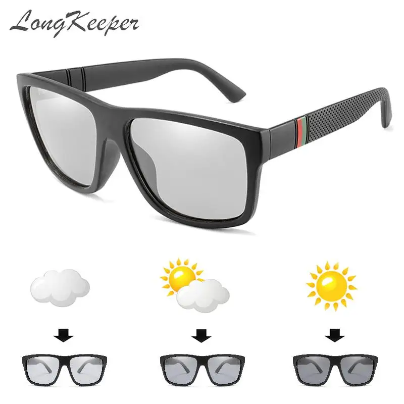 Солнечные очки LongKeeper с фотохромными линзами UV400 1055BS поляризационные для вождения