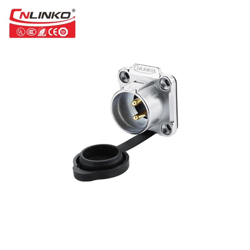 CNLINKO LPseries M20 2pin гнездовая розетка 20A мощность IP67 водонепроницаемый разъем