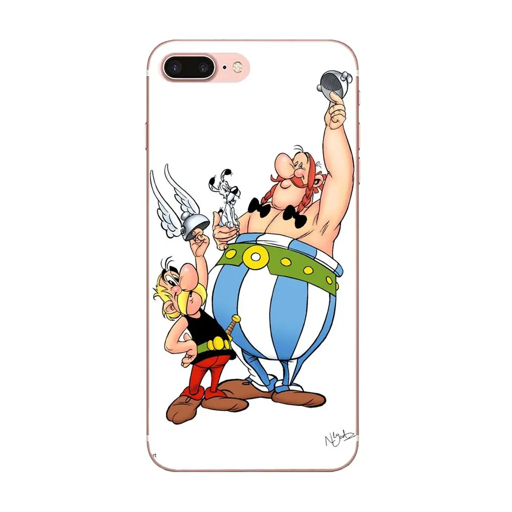 Хит продаж модные комиксы Asterix и Obelix для Galaxy A3 A5 A7 A8 A9 A9S On5 On7 Plus Pro Star 2015 2016 2017