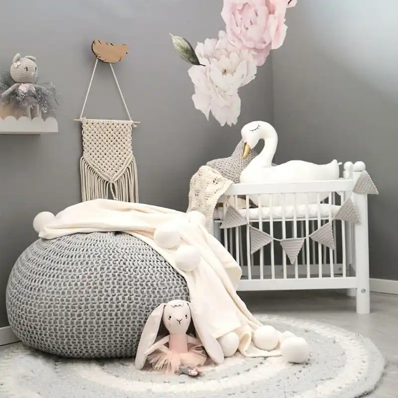 macrame for baby nursery