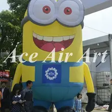 Оксфорд Надувные Миньоны мультфильм модель Рекламы Гигантские Надувные Миньоны