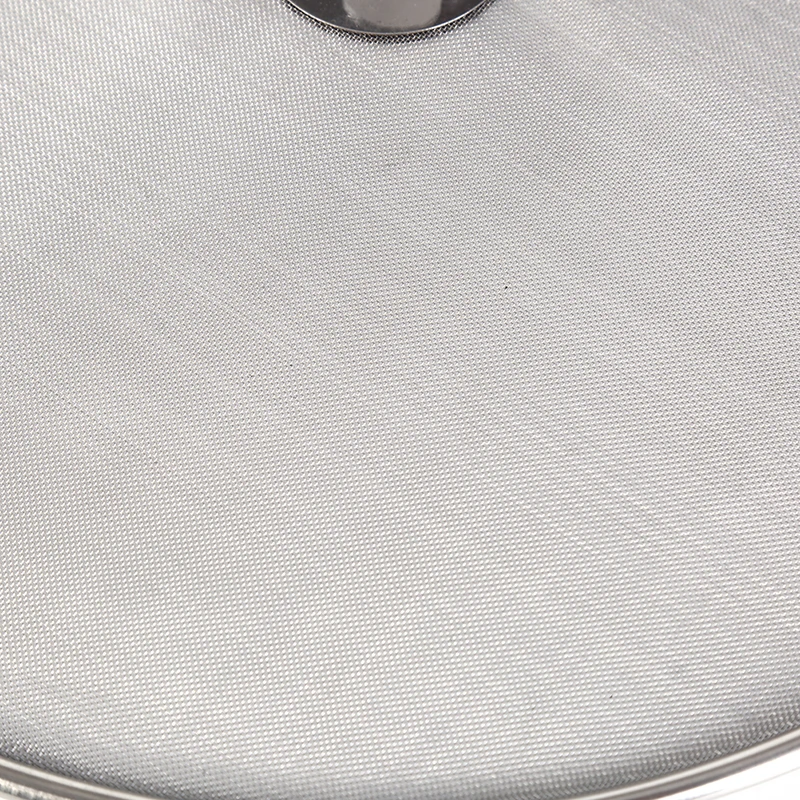 Полезная Серебряная маслостойкая крышка сковороды из нержавеющей стали с защитой от проливания жарки