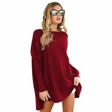 MOBTRS длинная футболка для женщин колледж Ветер винно-красный топ женский круглый вырез большой размер футболка для женщин