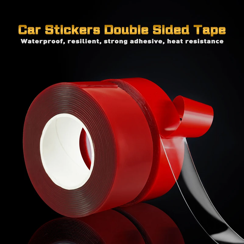 

Universial Car Stickers Double Sided Tape Transparent Adhesive for BMW E46 E60 E90 E39 Audi A3 A5 A6 Q3 Q5 Q7 VW Volkswagen