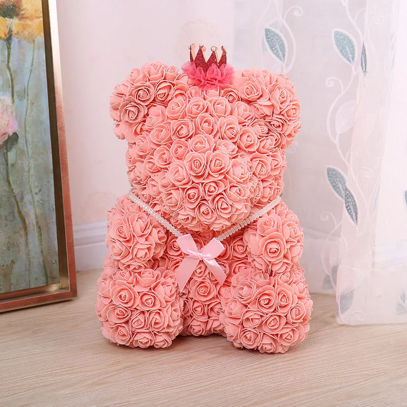 bear rose artificial flower (3)
