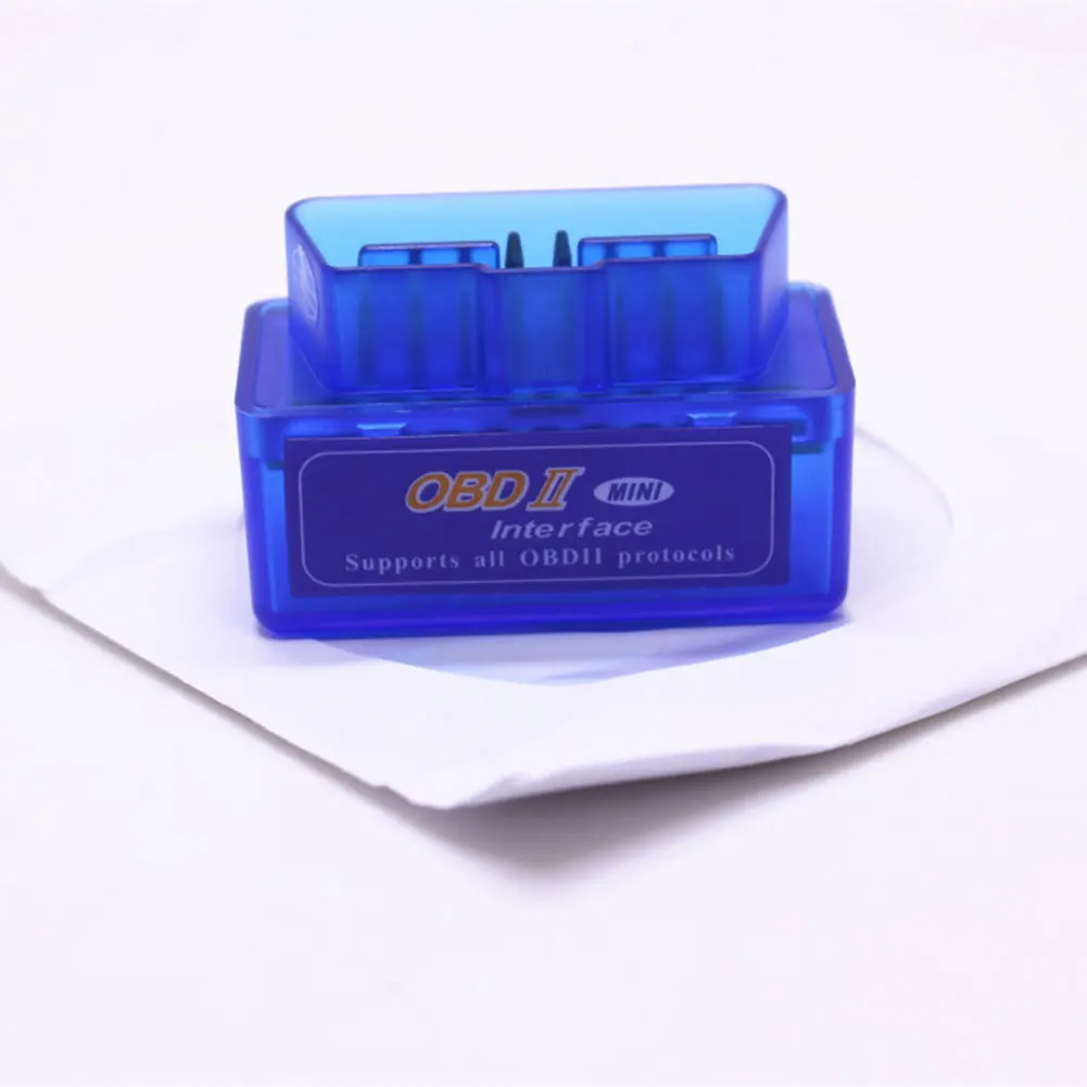 Супер Мини ELM327 Bluetooth V2.1 OBD2 беспроводной автомобильный диагностический сканер