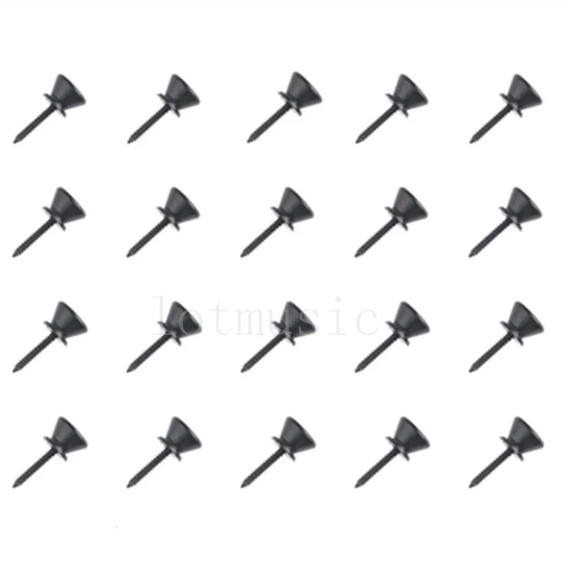 

Guitar Strap Button Lock Pin Gold Chrome Black Metal 20 Pcs for Bass Acoustic Electric Guitar Parts Accessories