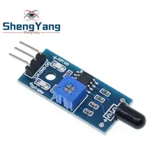 ShengYang ИК инфракрасный 3 провода обнаружения пламени сенсор Модуль ИК пламени сенсор Модуль Детектор Smartsense Для Arduino