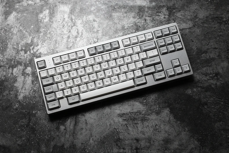 dsa granite grey colorway dsa profile Dye Sub Keycap Set PBT plastic for keyboard gh60 xd60 xd84 co