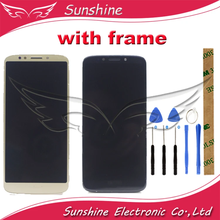 

LCD Display Touch Sensor For Motorola Moto E5 G6 Play LCD Display Assembly Touch Screen With Frame L3100