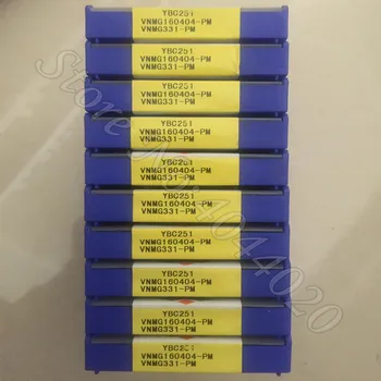 

10PCS VNMG160404-PM YBC251 ZCC-CT NC CARBIDE INSERT