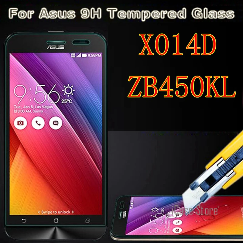 Закаленное стекло для ASUS X014D Zenfone Go ZB450KG ZB450 ZB 450 KG 4 5 &quotЗащитная пленка glas sklo na mobil |
