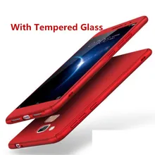 Para Huawei Honor 6X360 Tampa de Proteção de Cobertura de Corpo Inteiro de Volta com Vidro Temperado Para O Companheiro 9 lite Caso Difícil Fosco GR5 2017