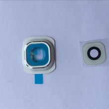 5 шт./партия для Samsung Galaxy S6 камера Стекло Задняя крышка объектива Круг Кольцо клей