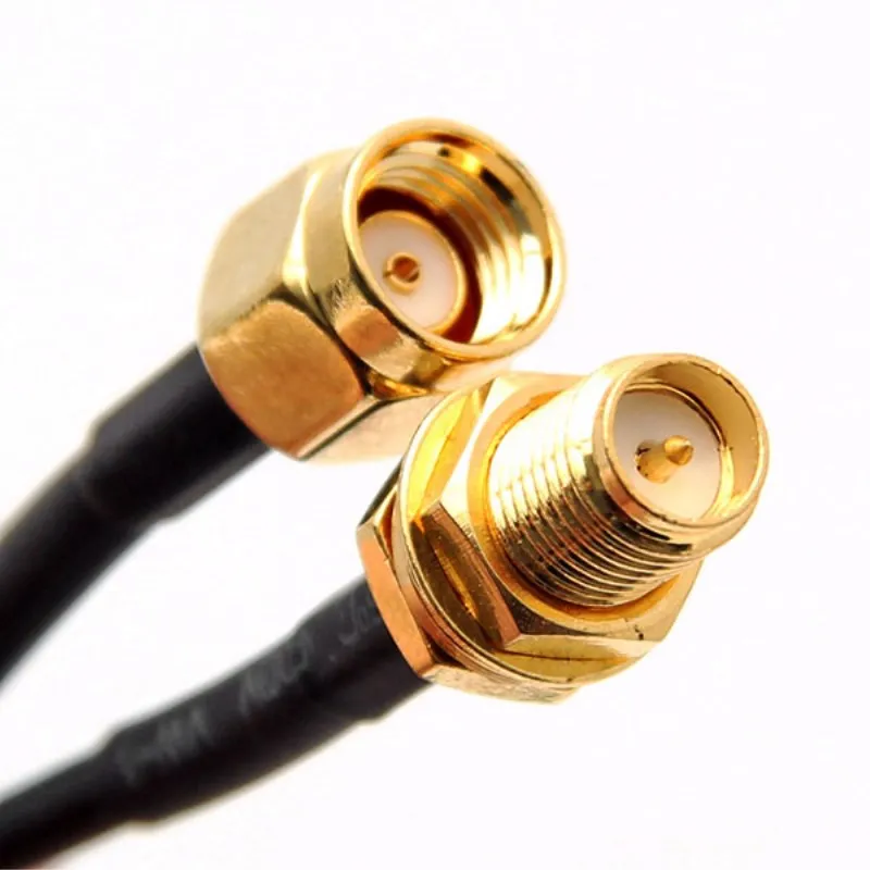 

Original Pure cupper RG174 3m RP-SMA Male to Female WIFI Antenna Extension Cable For Router Antenna