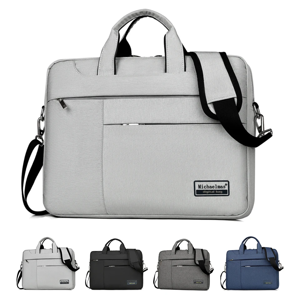 

Laptop Bag 13.3 /14.1/15.6 Inch Waterproof Notebook Bag for Macbook Air Pro 13 15 Computer Shoulder Handbag Briefcase Bag