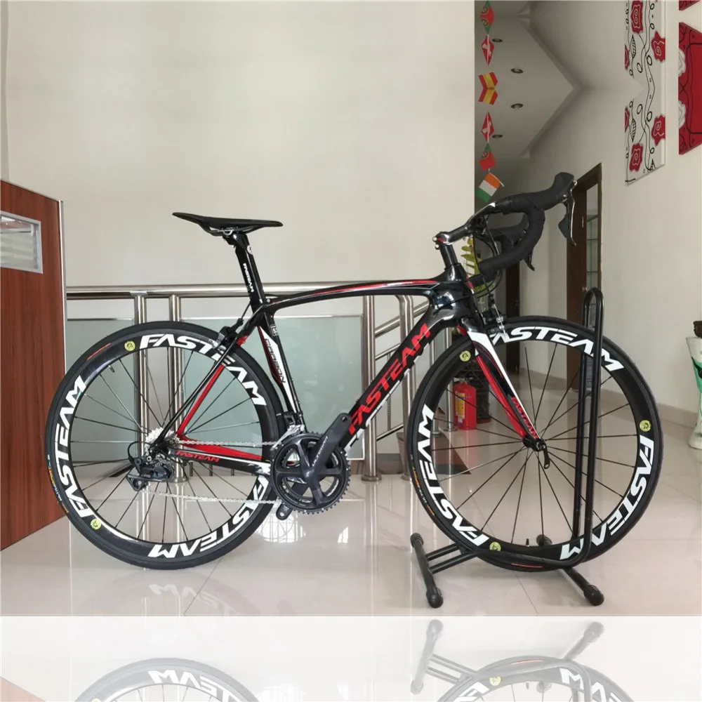 HOT SALE 2019 New Full Carbon 700C Road Bike Carbon Complete Bicycle With Ultegra R8000 22 Speed Groupset And 50MM Wheelset