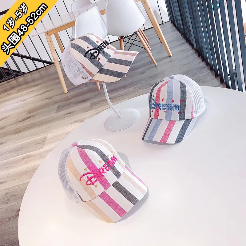 

1 to 5 years old children hat mesh breathable summer travel sunscreen cap male of female baby baseball cap baby cap XA 249