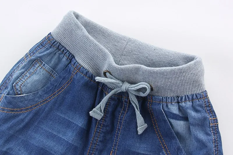 Летний Шорты для мальчиков Детская одежда для мальчика джинсовые Шорты одежда для детей джинсы Шорты для мальчиков 2-12years