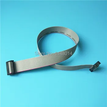 

16Pins Inkjet printer Flora printhead data cable for LJ320P LJ3208P flat head cables 4pcs wholesale