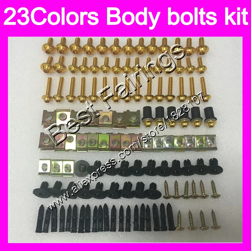 Fairing bolts full screw kit For HONDA CBR600F4 99 00 99 00 CBR600 F4