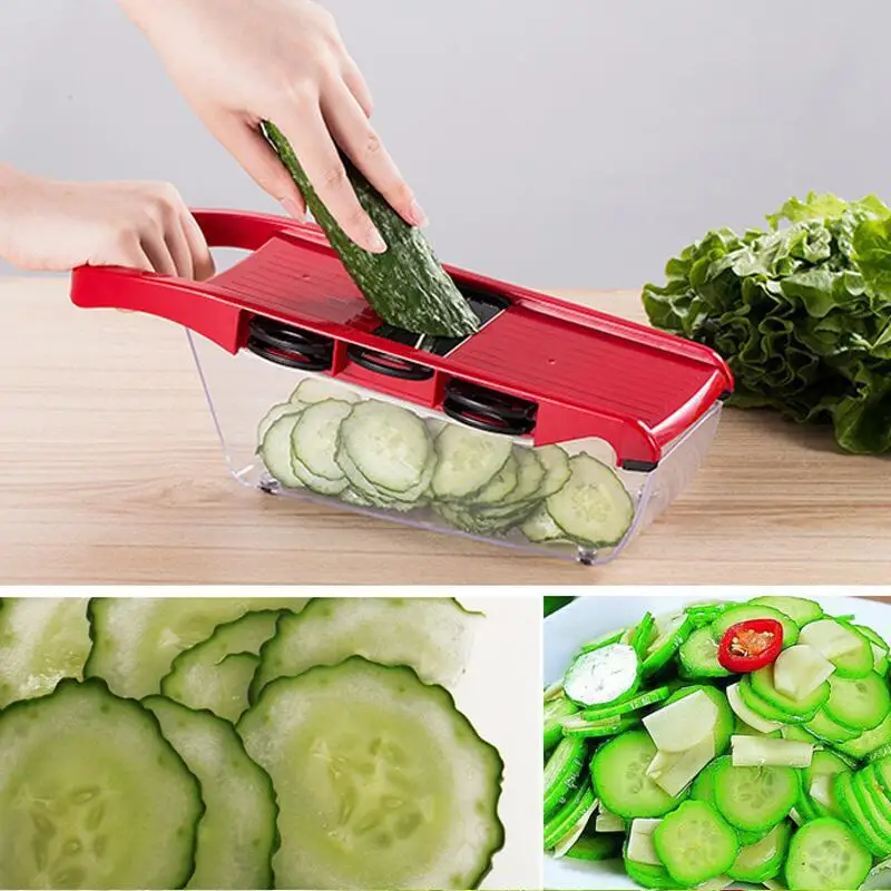Vegetable Cutter Grater Slicer Radish Potato Carrot Onion Dicer