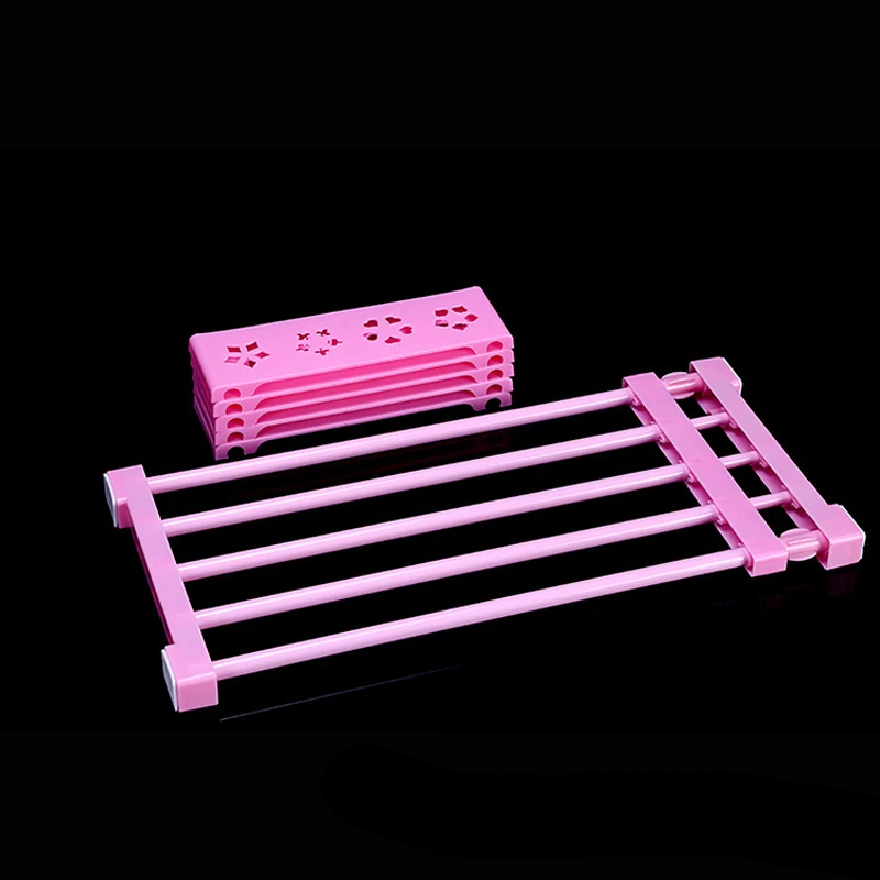 Billige Vanzlife Kostenloser nagel stretching kleiderschrank layered getrennt fach regale bad die organisation regal rack schlafsaal