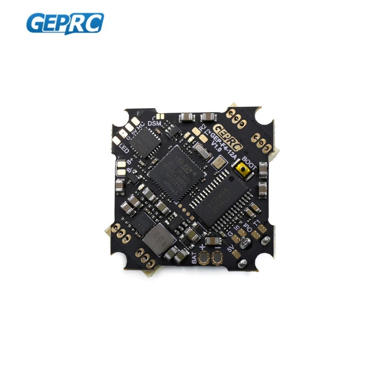 GEPRC GEP 12A F4 BL_S 2 4S 4In1 ESC & V1.1 F411 AIO OSD BEC Контроллер полета для радиоуправляемого дрона
