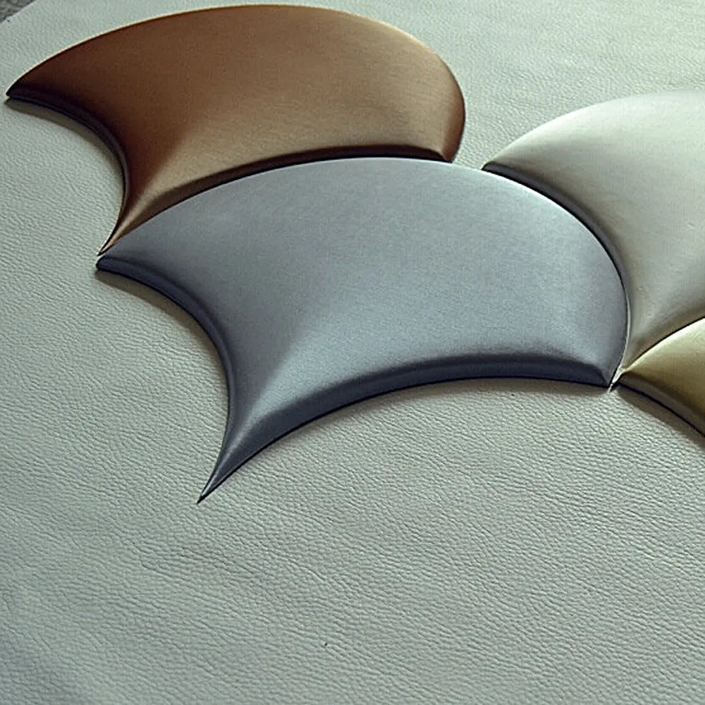 3D кожаной стены Стикеры кожуру и палкой из искусственного кожаные Настенные Плитки для гостиной, спальни, ТВ фон зонтик дизайн