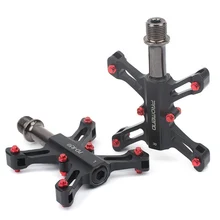 Bicycle Pedal Road Bike Pedals Aluminum Alloy Riding Racing Bike Pedal 3 Bearings Road Exercise Ultralight Bike Accessories цена Bicycle Pedal Road Bike Pedals Aluminum Alloy Riding Racing Bike Pedal 3 Bearings Road Exercise Ultralight Bike Accessories цены онлайн