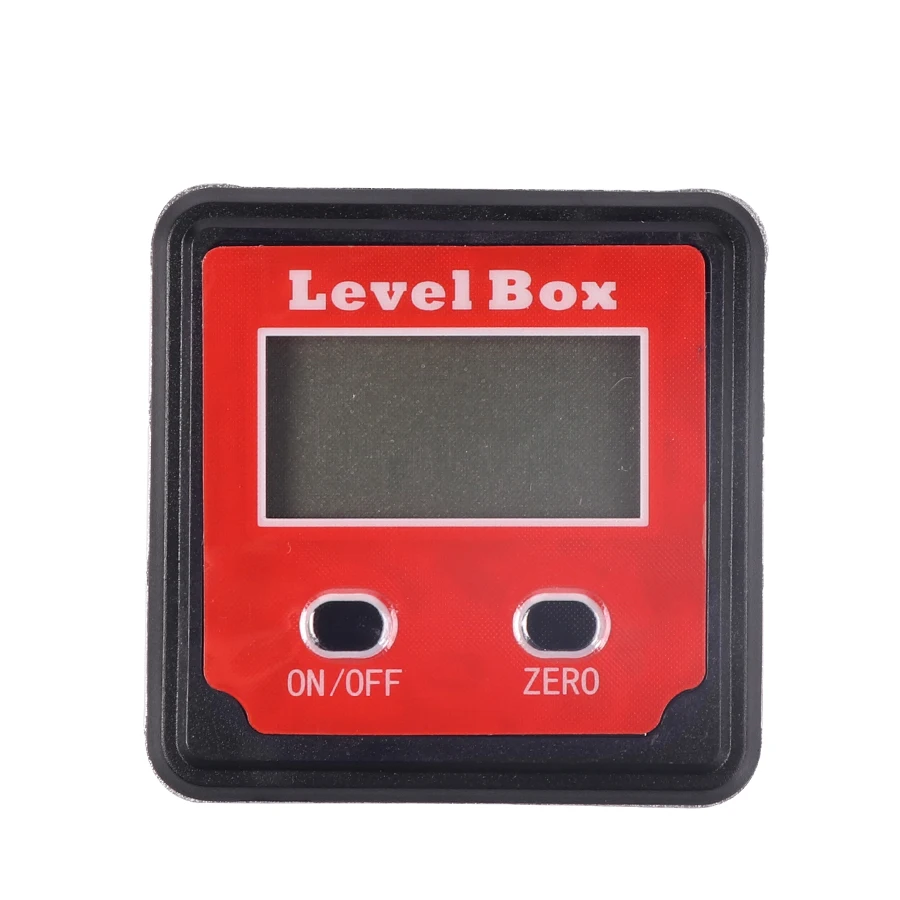 Precision digital protractor inclinometer Level box digital angle