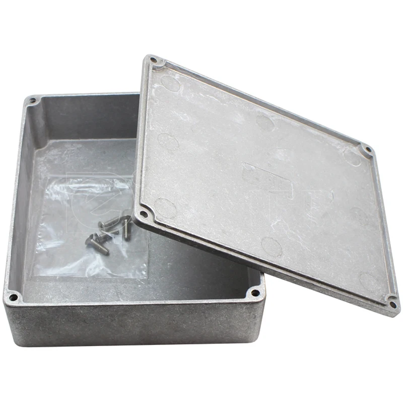 5 шт. алюминиевый литой корпус для Hammond effectors 1590XX|die cast enclosure|aluminium die boxhammond box |