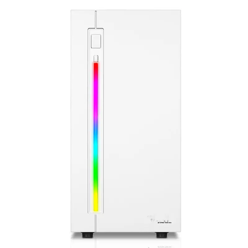 Мини ПК игровой компьютерный чехол шасси RGB светящийся Настольный вертикальный