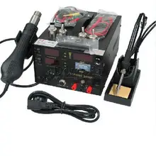 Паяльная станция 3 в 1 Saike 909D 110 В или 220 В Saike 909D паяльная станция и фена 250x185x175 мм