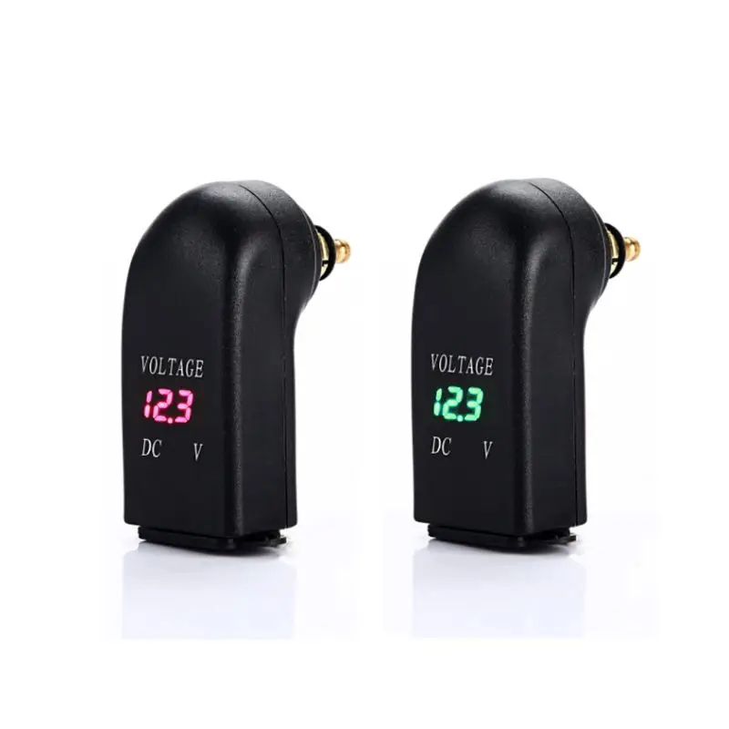

Waterproof 12V Dual USB Charger Power Adapter LED Voltmeter DIN Plug Socket for BMW Triumph Hella Motorcycle