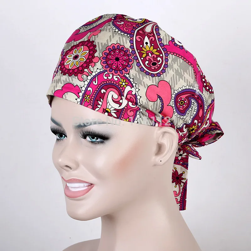2017 Top Fashion Hospital Surgical Cap Medical Caps Scrub for Women