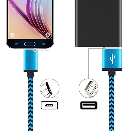 Кабель Micro USB с нейлоновой оплеткой 0,2 м 1 м 2 м 3 м а для быстрой зарядки и синхронизации данных кабели Microusb для мобильных телефонов samsung Xiaomi Android