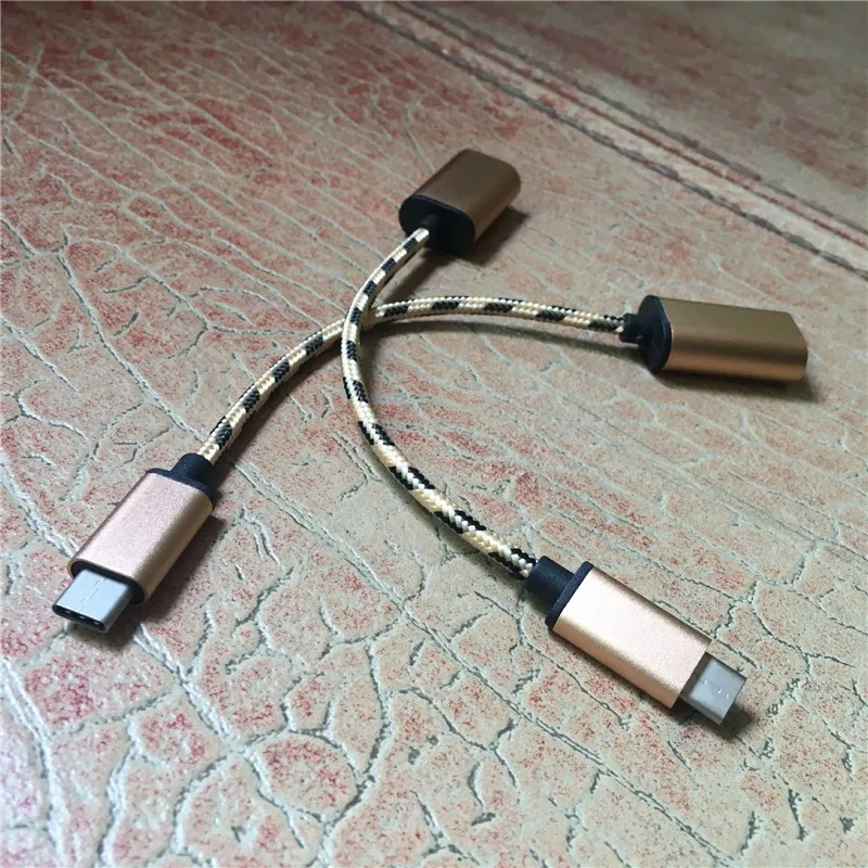 SIANCS сплав нейлон USB C тип-c для OTG Кабель-адаптер разъем для передачи данных для Macbook для Letv Max для Xiaomi 5 MIi 5 4C samsung