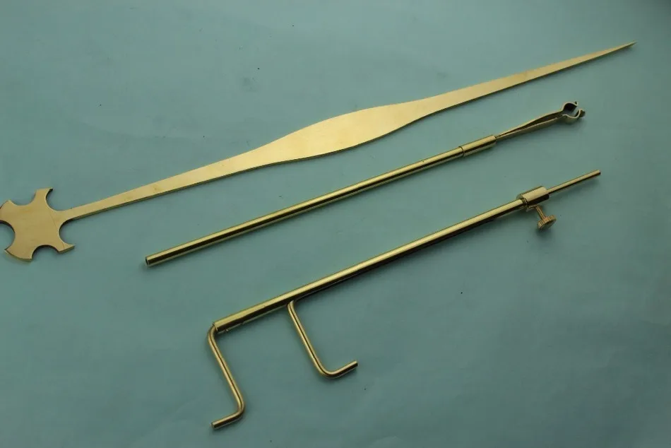 

Cello Sound Post Set Gauge Sound Post Retriever Tool Setter Copper Metal