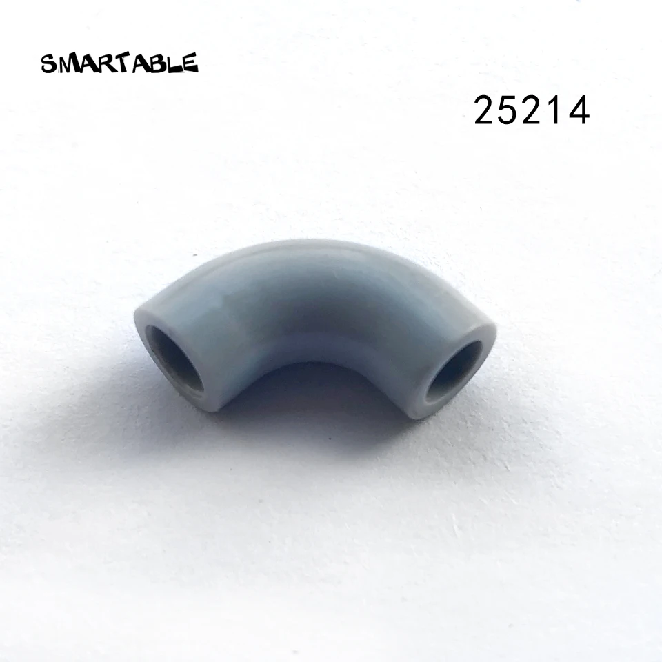 

Smartable Brick Round 1x1 diameter Tube with 90 Degree Elbow Building Blocks Parts Toys Compatible 25214 20pcs/lot