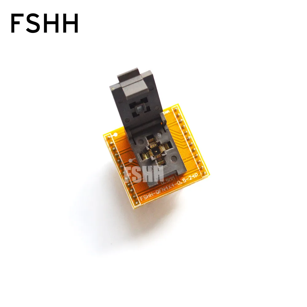 Программатор FSHH QFN24 на DIP24 адаптер DFN24 WSON24 MLF24 размер тестового гнезда = 4 мм x шаг 0 5 |