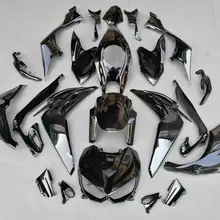 Набор обтекателей кузова мотоцикла для Kawasaki Z1000 Z 1000 Полный обтекатели набор черный УФ окрашенные