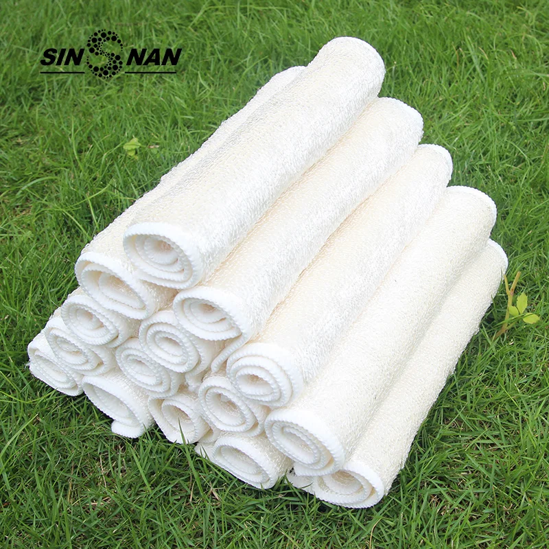 SINSNAN Белый бамбуковое волокно не-Пятнистое антипригарное масло износостойкие тряпки кухонные полотенца чистящие тряпки ткань для посуды тряпки
