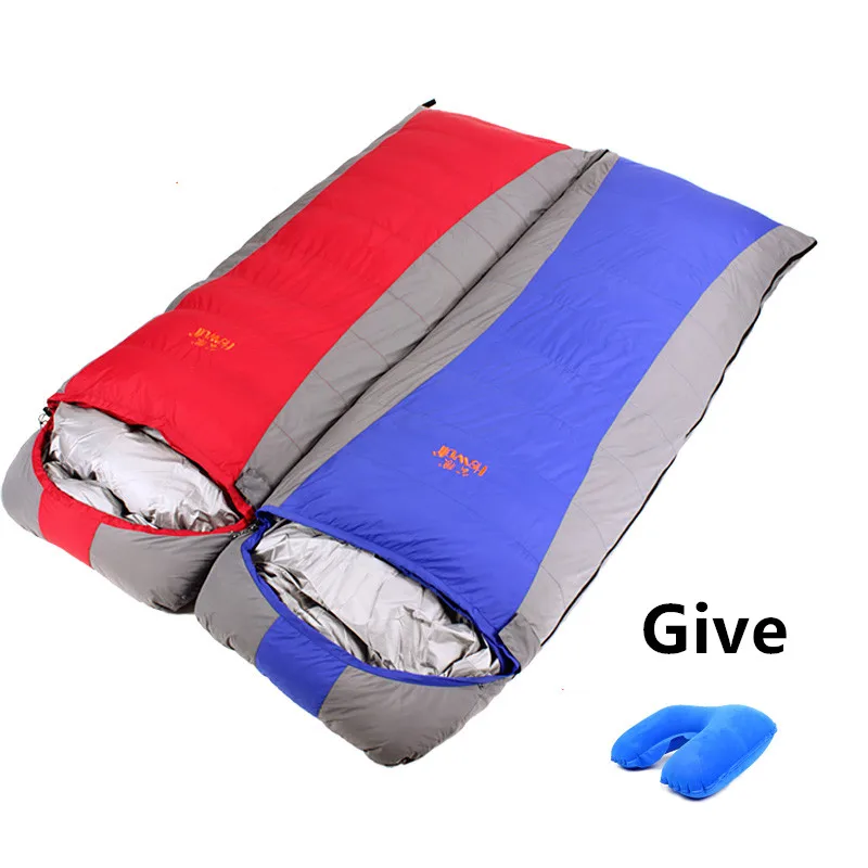 Outdoor adults in autumn and winter warm down sleeping bag envelope