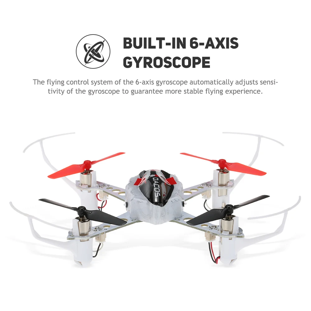 

Original X100 DEXTERITY 2.4G 3D 6G Mode Indoor Drone RC Quadcopter Support FUTABA S-FHSS with Inverted Flight BNF