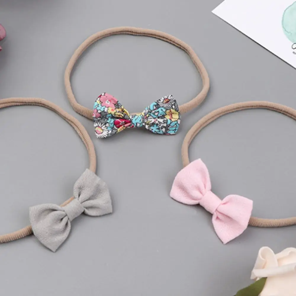 3pcs/set Shiny Fashion Forehead Headband Newborn Baby Elastic Princess Hairbands Child Kids Colorful Cute Headwear Gifts