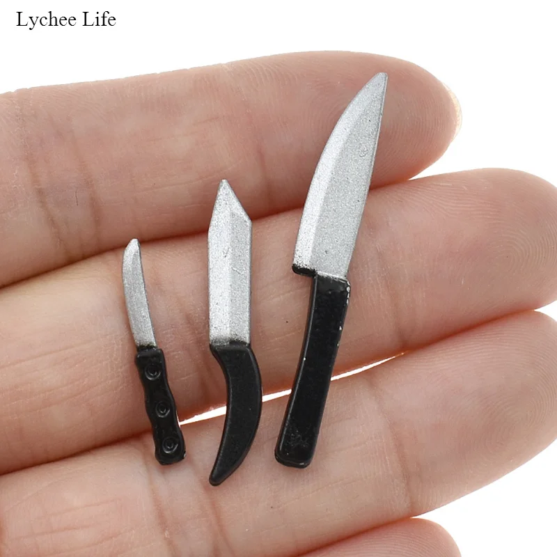 يتشي الحياة 3 قطعة لطيف مصغرة طقم السكاكين دمية 1:12 DIY المطبخ طقم السكاكين البسيطة اكسسوارات أثاث ألعاب أطفال يتشي الحياة 3 قطعة لطيف مصغرة طقم السكاكين دمية 1:12 DIY المطبخ طقم السكاكين البسيطة اكسسوارات أثاث ألعاب أطفال