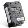 30AMP 12V DC AC 110V 220V AC Weekly Programmable Digital TIME SWITCH Relay Control Timer Din Rail Mount TM616B ► Photo 1/4