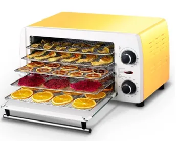 Household dried fruit machine Fruits and vegetables dehydration dry meat food machine Snacks in the dryer household dried fruit machine fruit and vegetable dehydration machine food dryer pet meat food air dryers